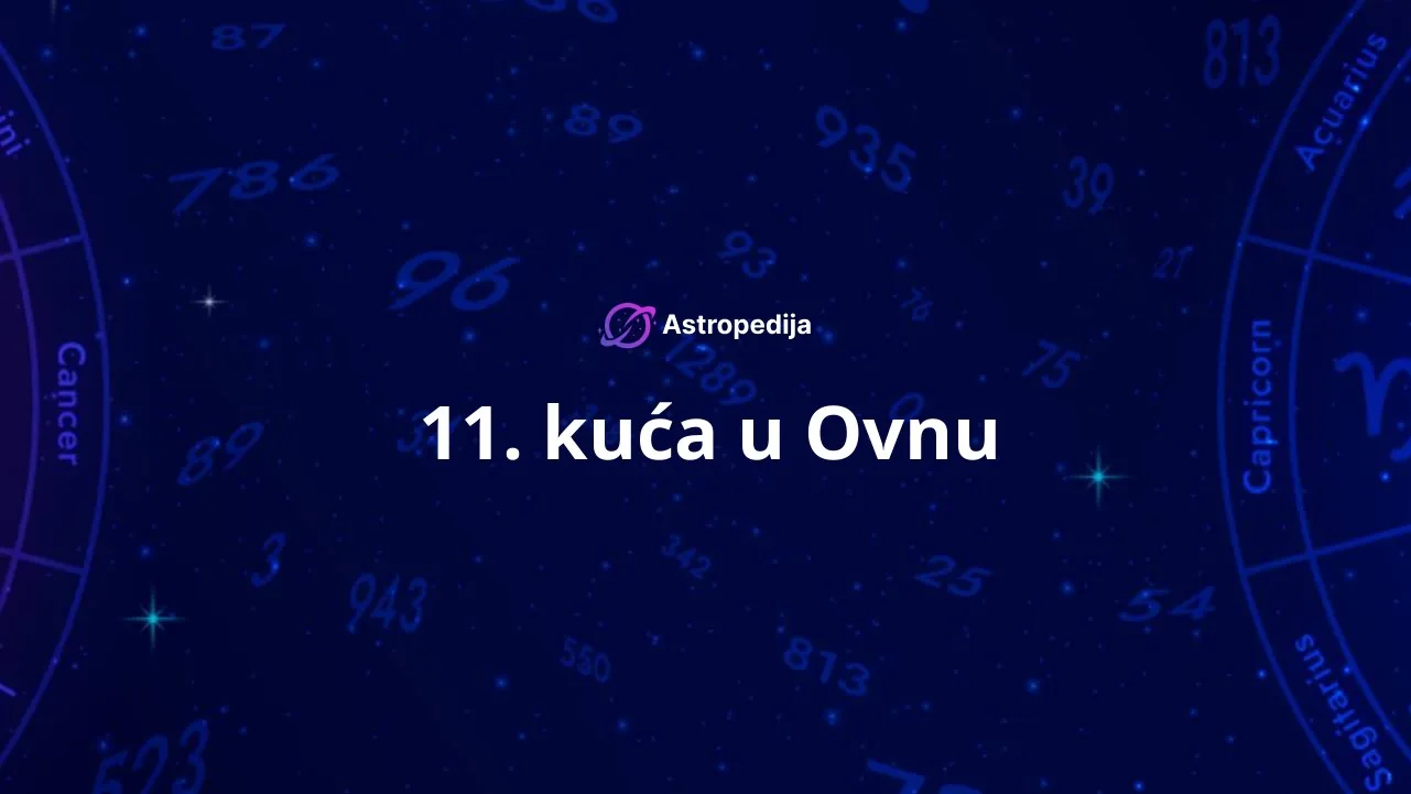 11. kuća u Ovnu