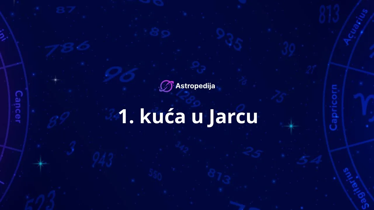 1. kuća u Jarcu