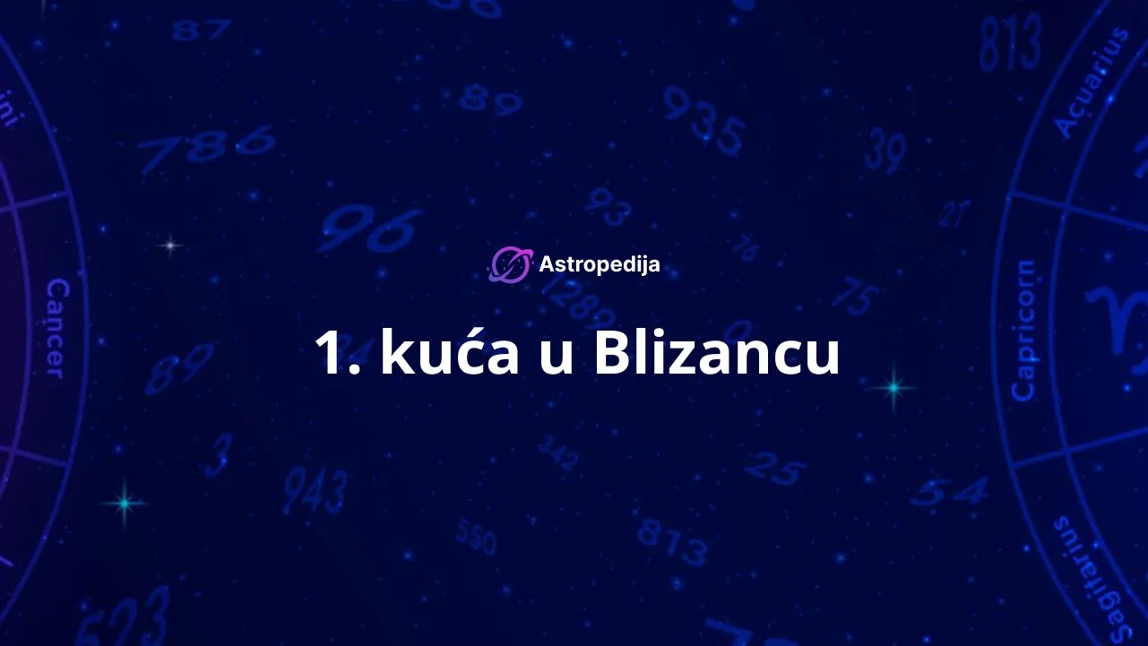 1. kuća u Blizancu