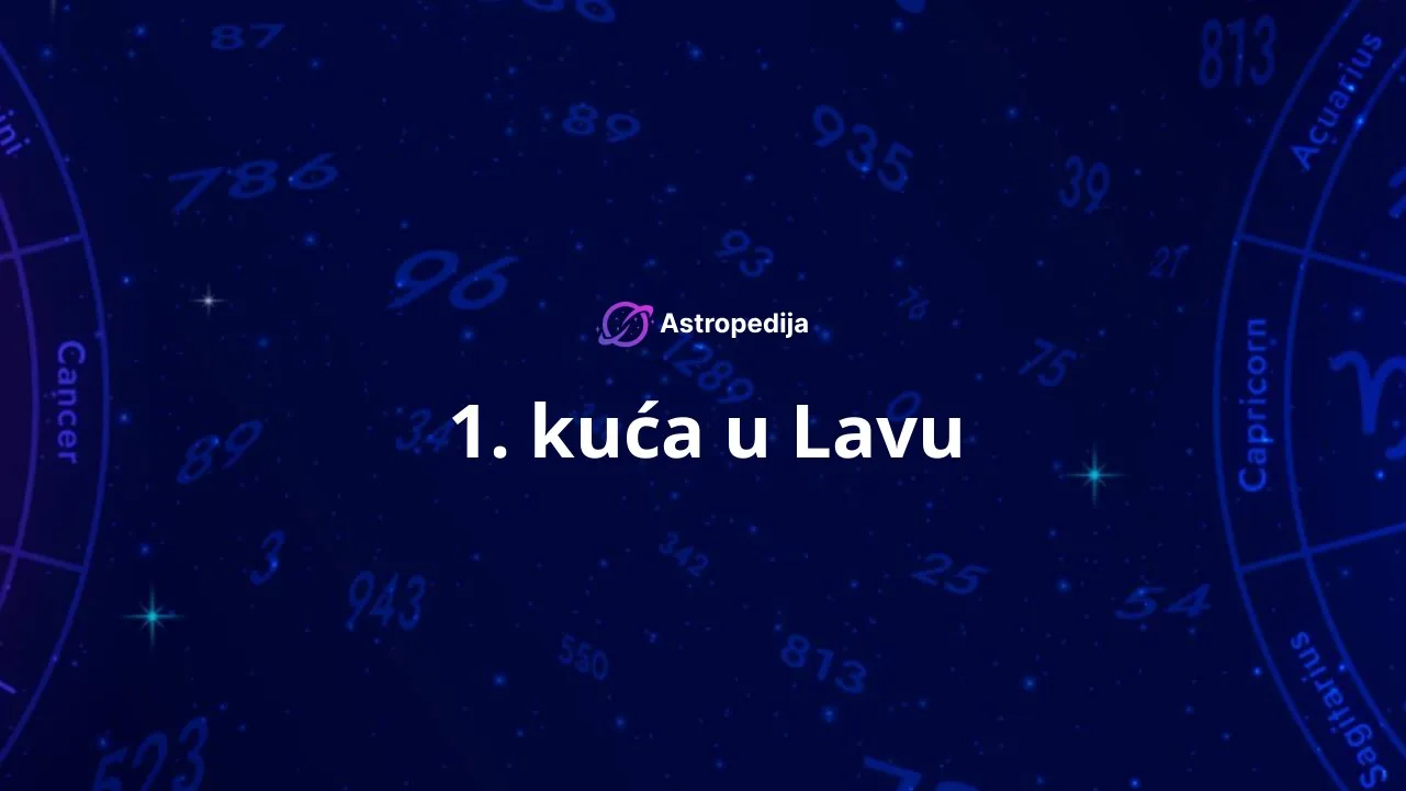 1. kuća u Lavu