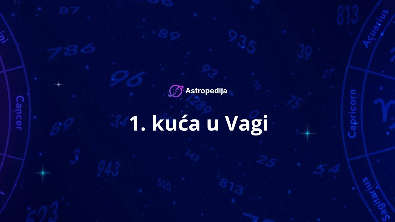1. kuća u Vagi