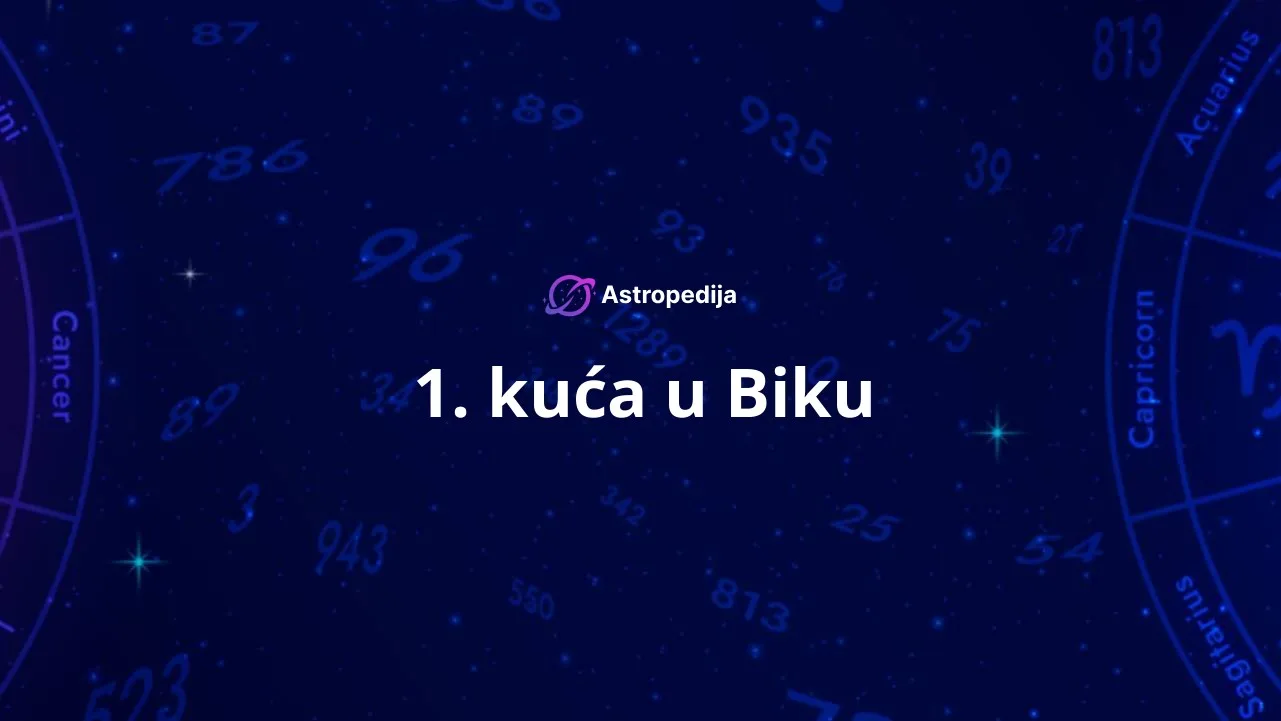 1. kuća u Biku