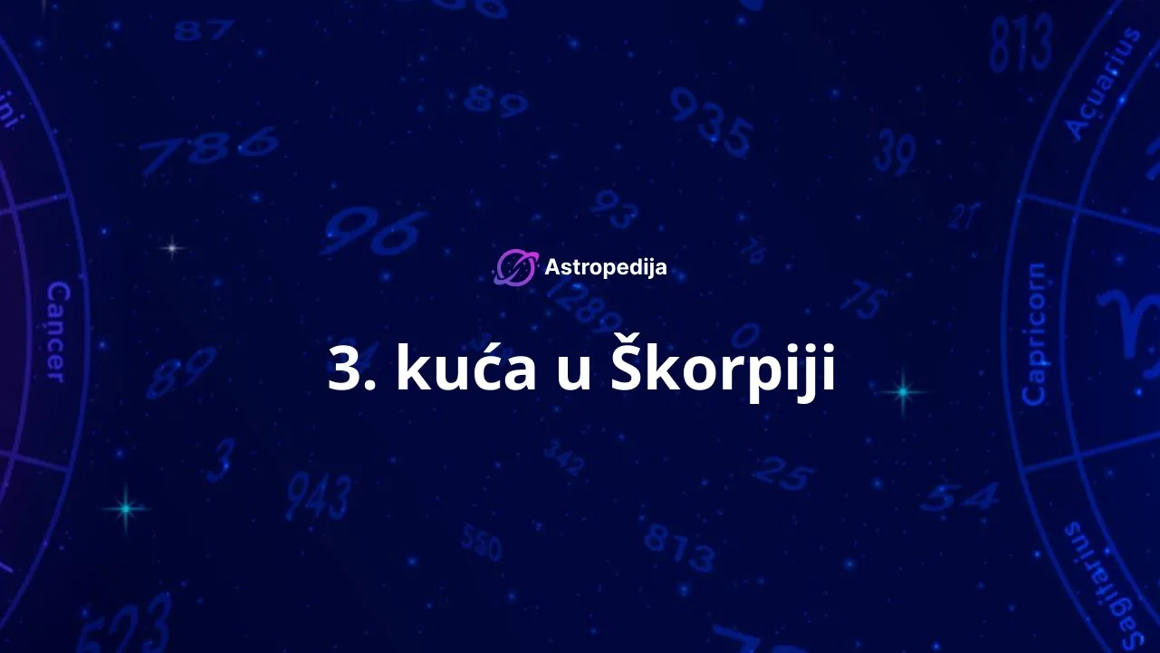 3. kuća u Škorpiji