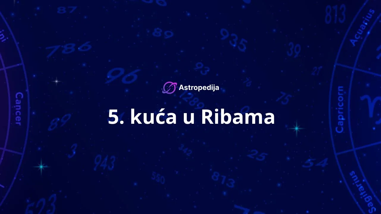 5. kuća u Ribama