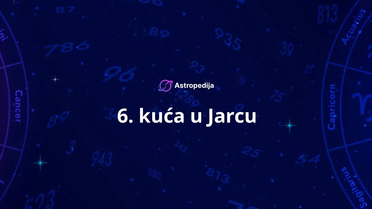 6. kuća u Jarcu