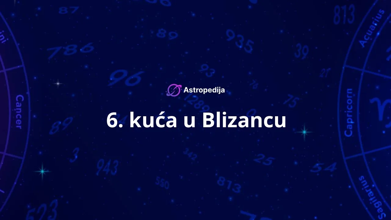 6. kuća u Blizancu