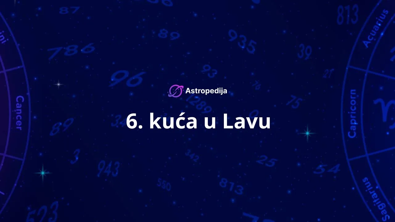 6. kuća u Lavu