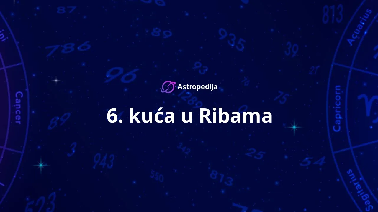 6. kuća u Ribama