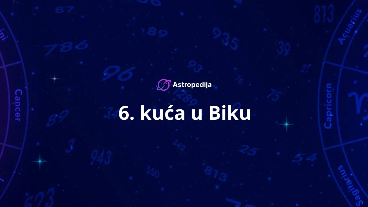 6. kuća u Biku