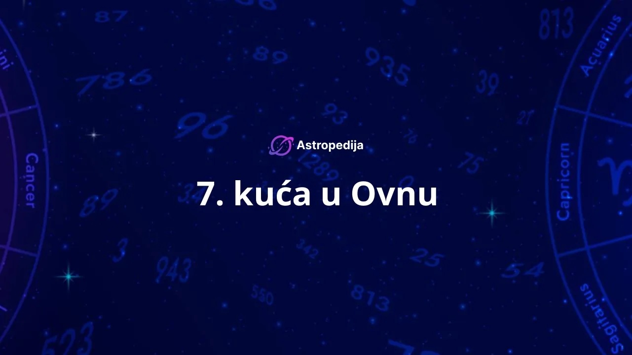7. kuća u Ovnu