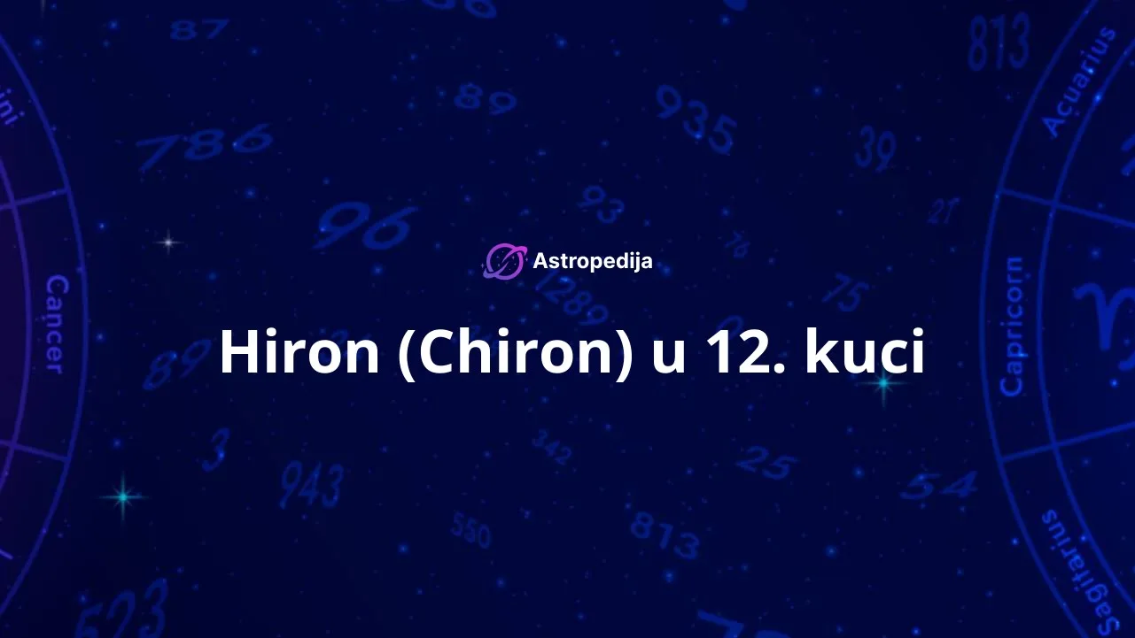 Hiron (Chiron) u 12. kuci