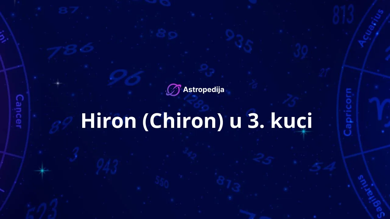 Hiron (Chiron) u 3. kuci
