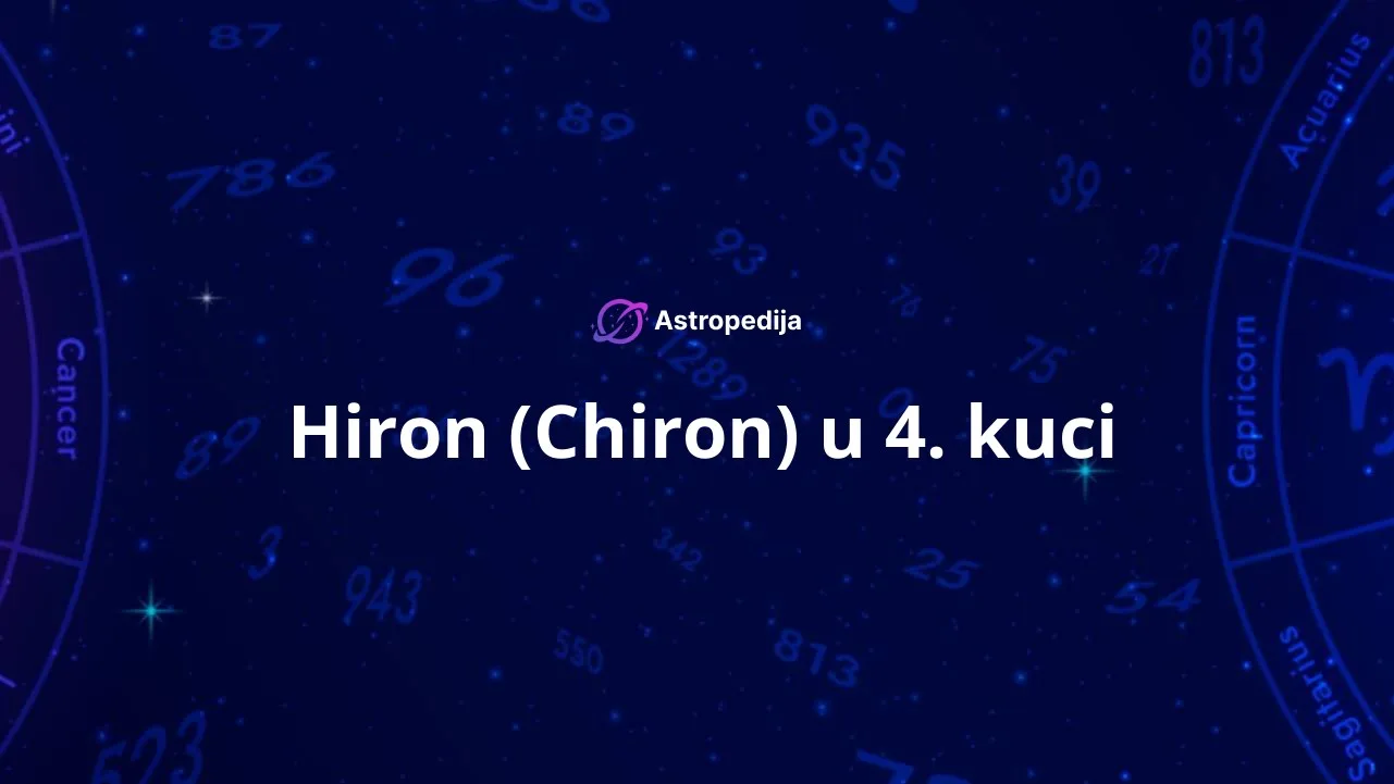 Hiron (Chiron) u 4. kuci