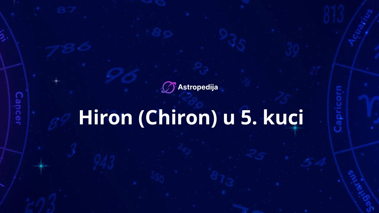 Hiron (Chiron) u 5. kuci