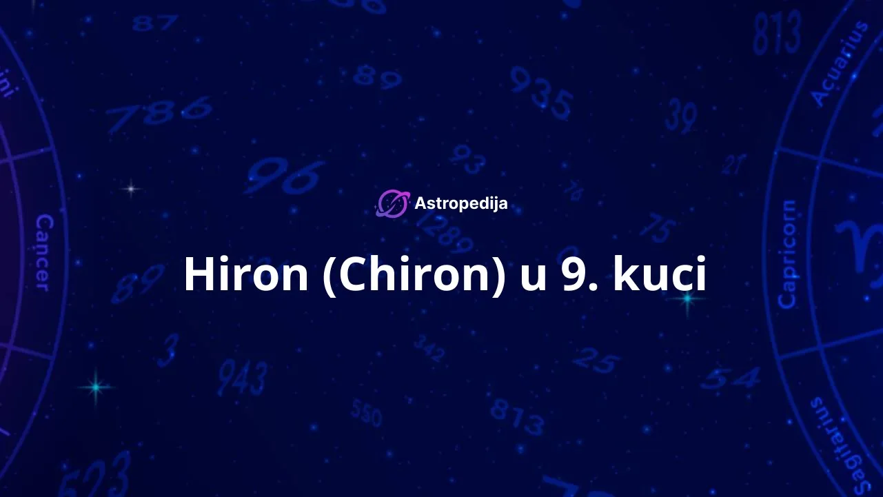 Hiron (Chiron) u 9. kuci