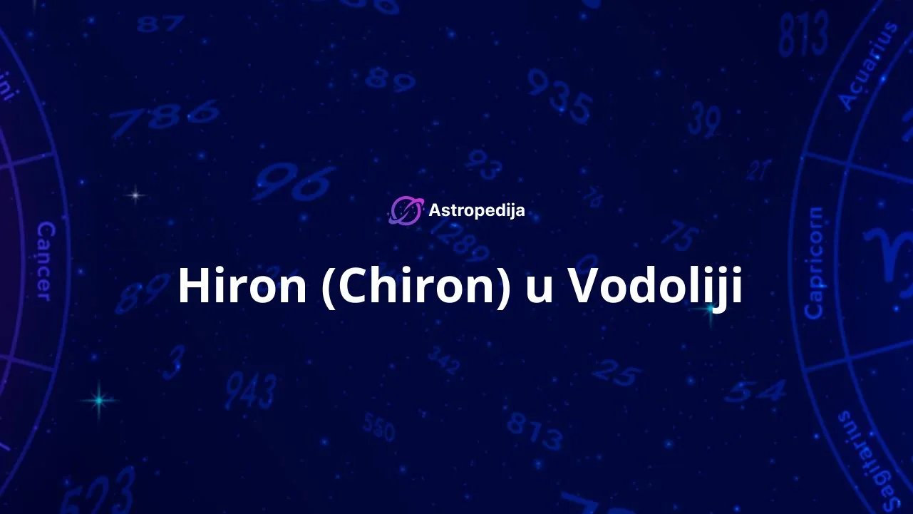 Hiron (Chiron) u Vodoliji