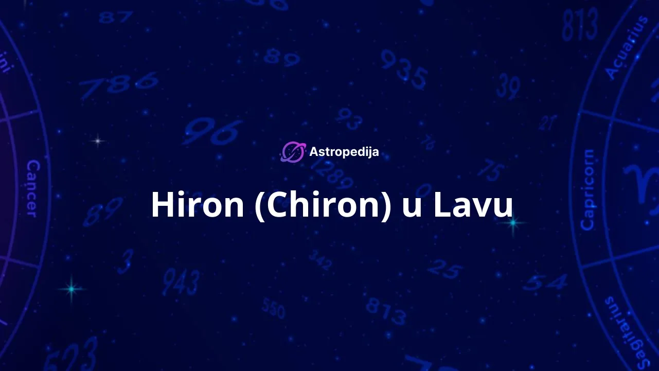Hiron (Chiron) u Lavu