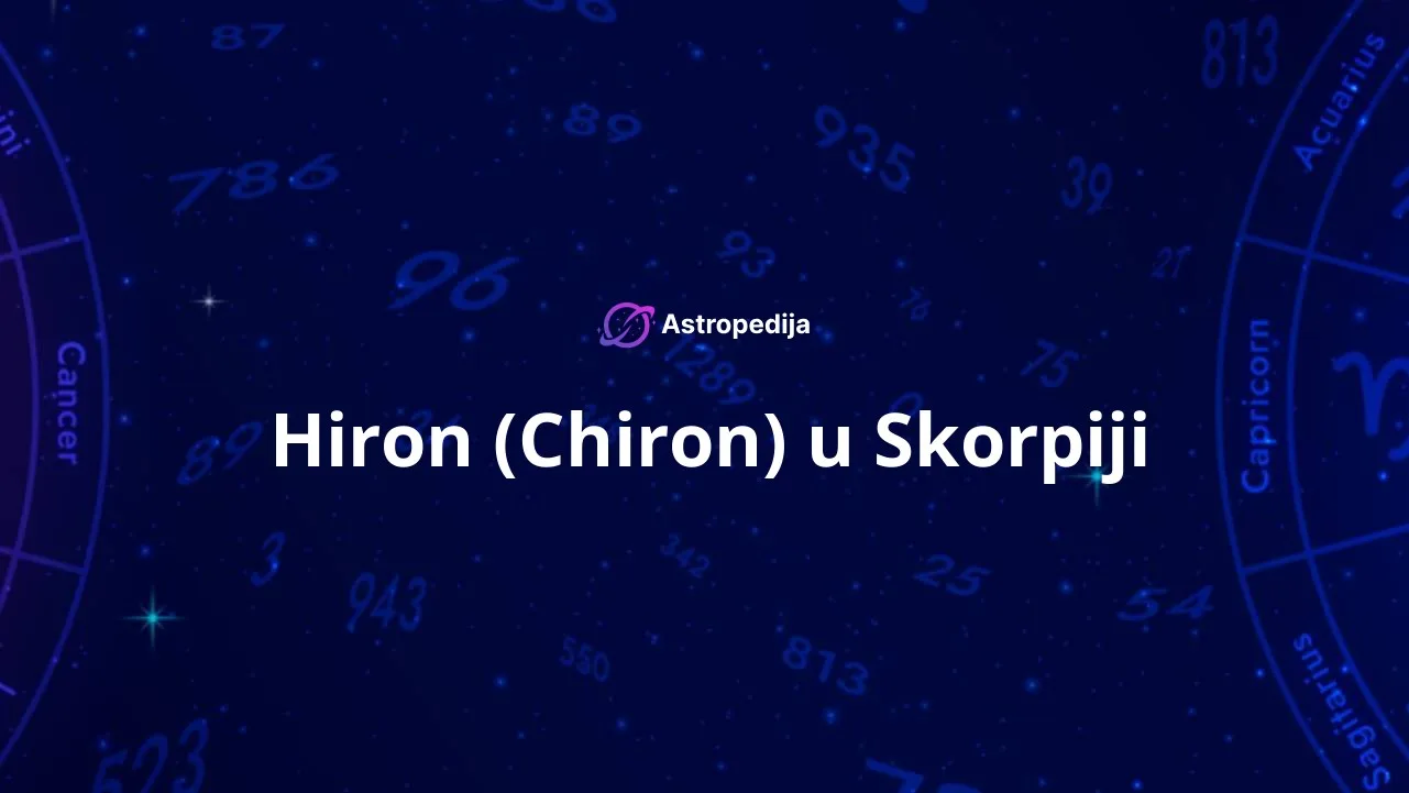 Hiron (Chiron) u Skorpiji