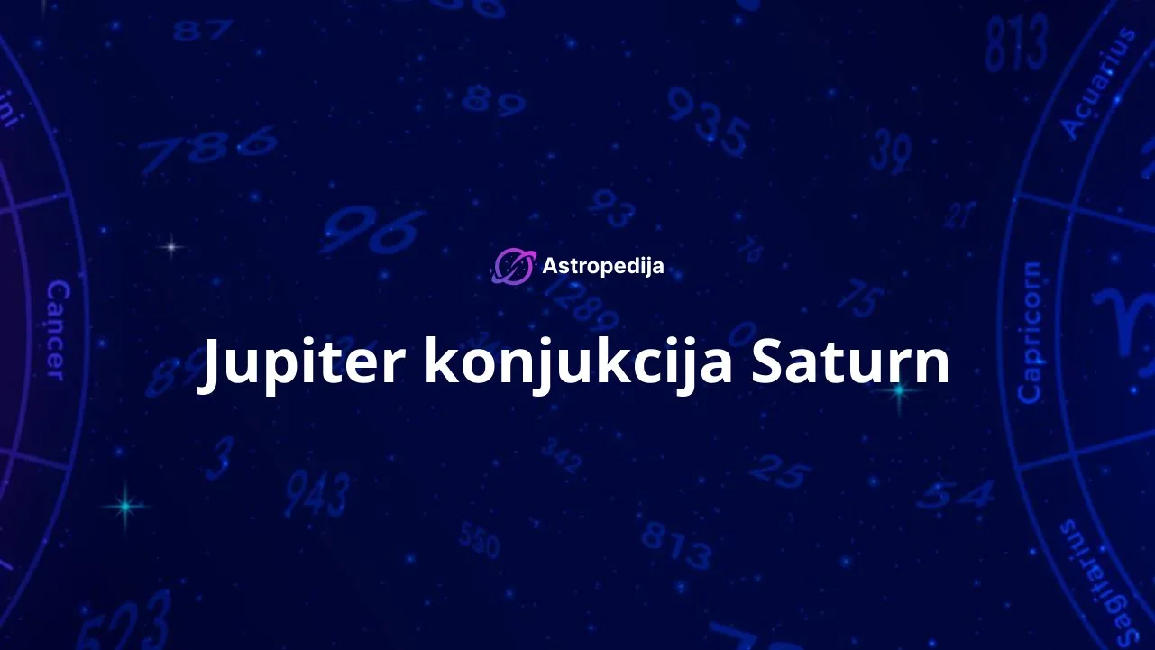 Jupiter konjukcija Saturn