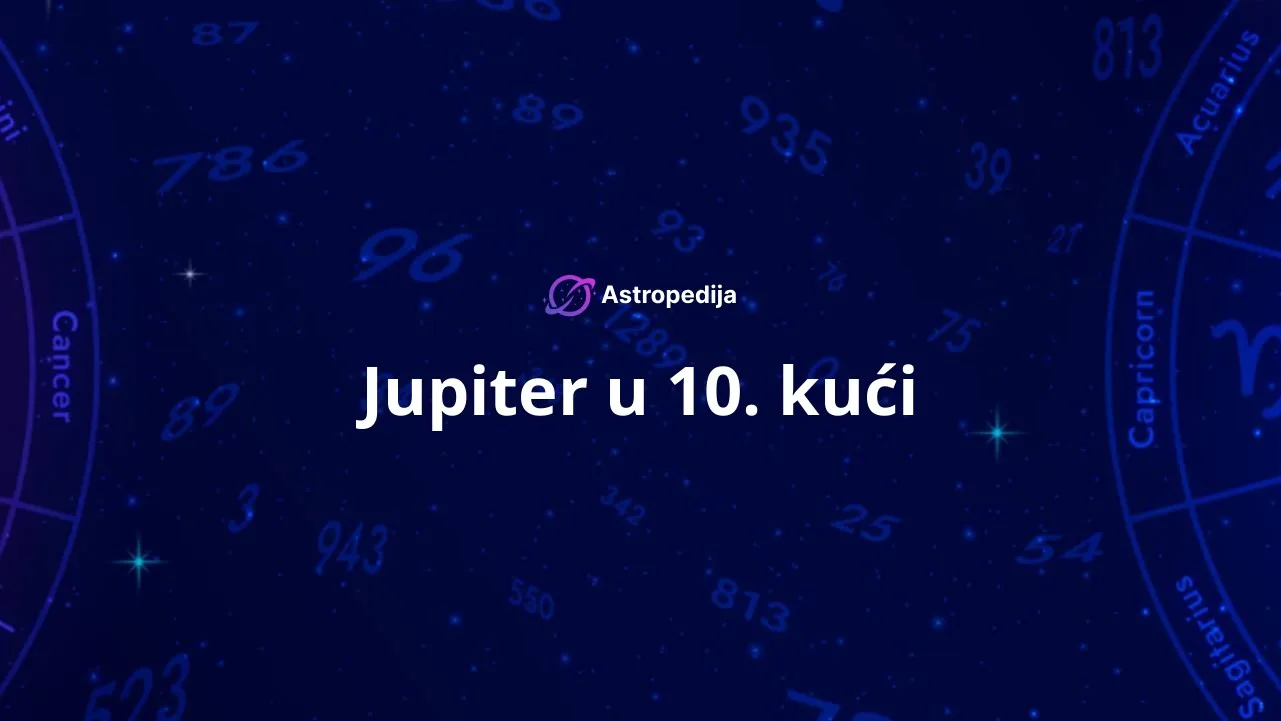 Jupiter u 10. kući