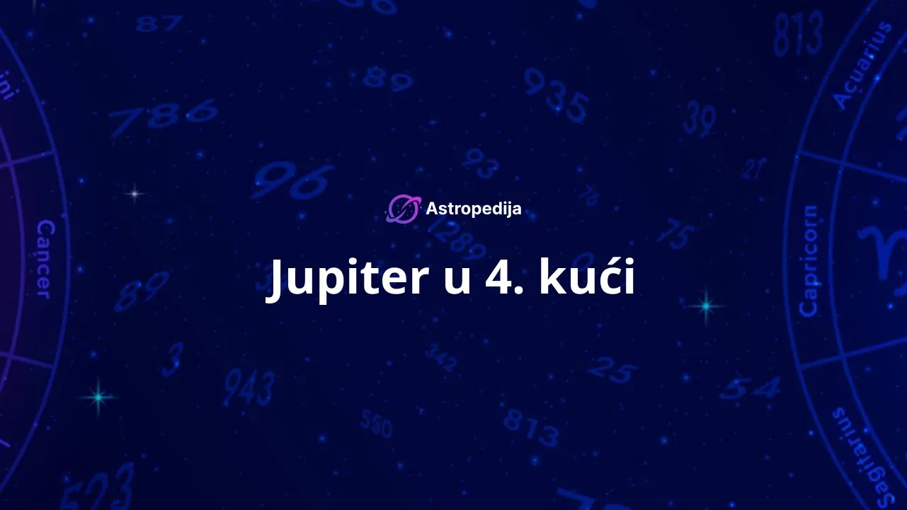 Jupiter u 4. kući
