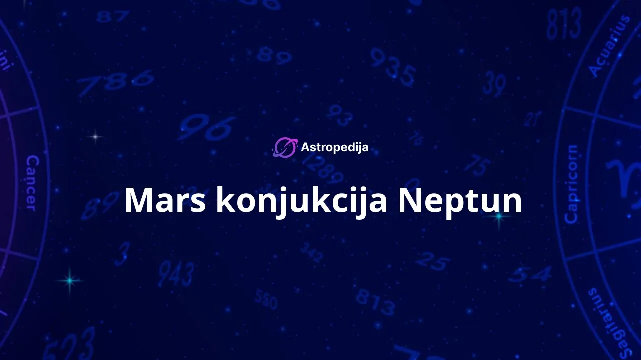 Mars konjukcija Neptun