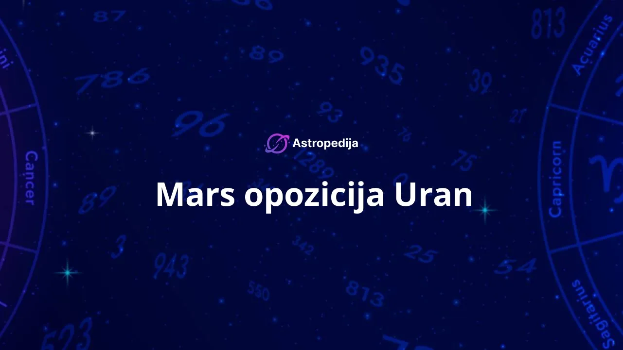 Mars opozicija Uran