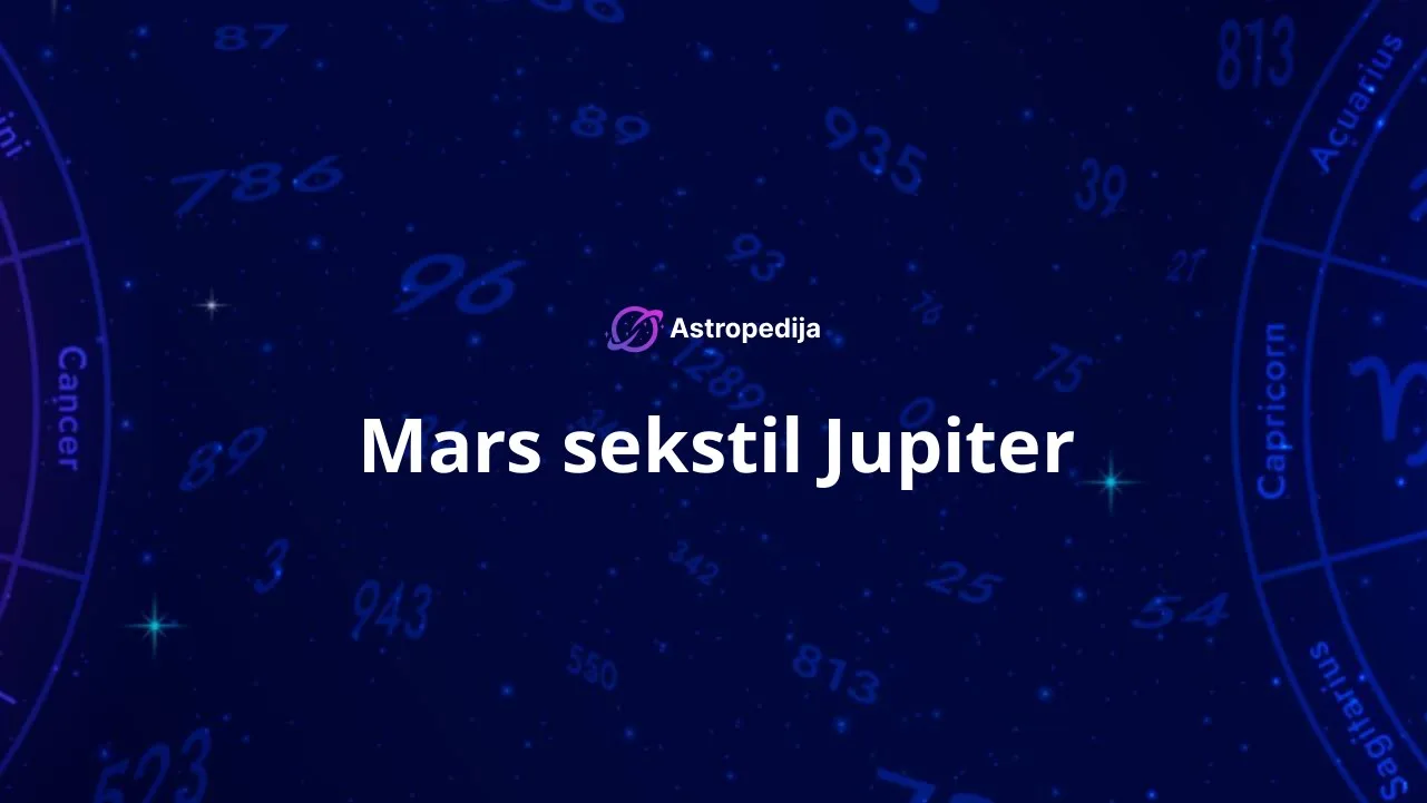 Mars sekstil Jupiter