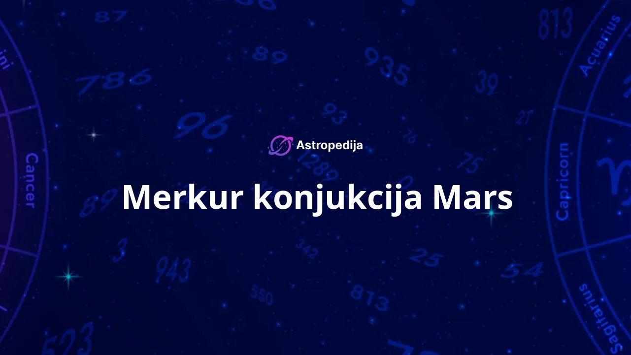 Merkur konjukcija Mars