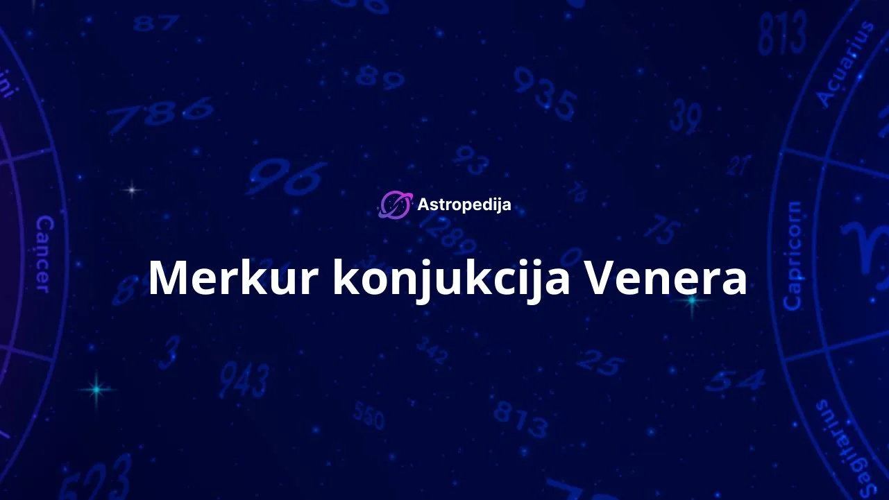 Merkur konjukcija Venera