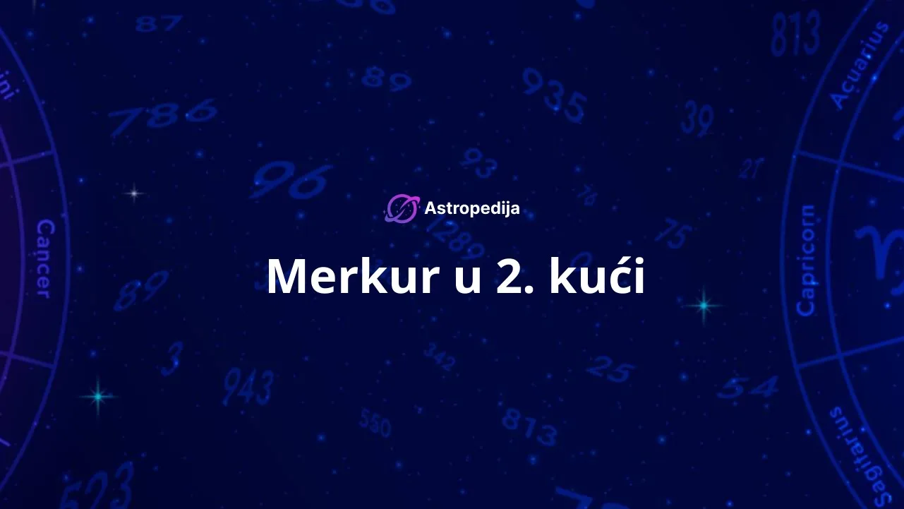 Merkur u 2. kući