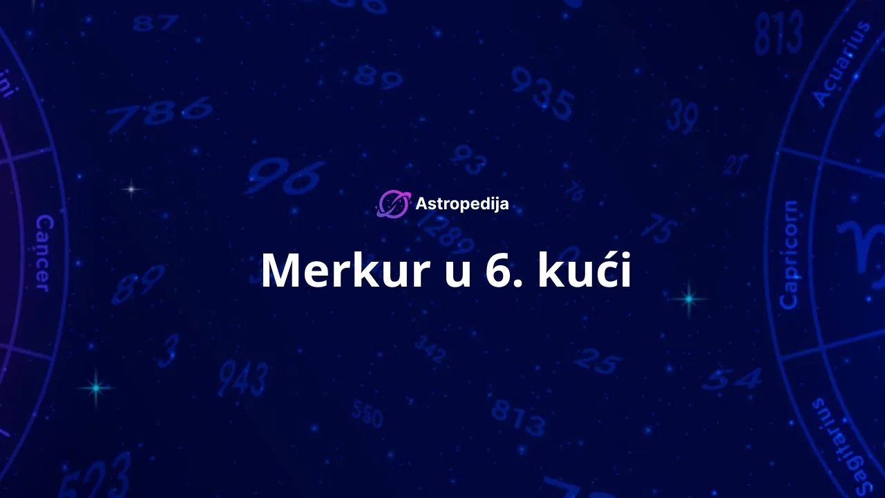 Merkur u 6. kući