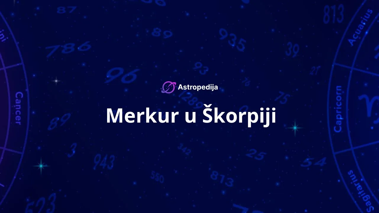 Merkur u Škorpiji