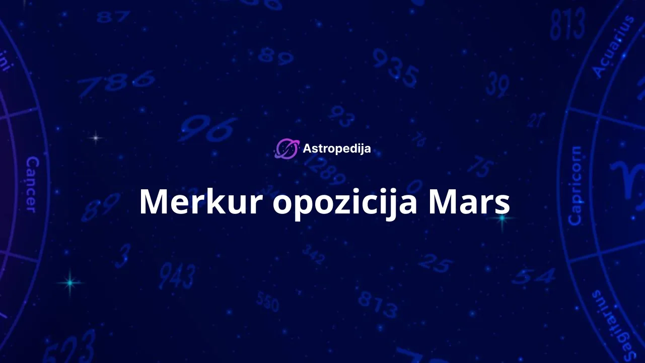 Merkur opozicija Mars