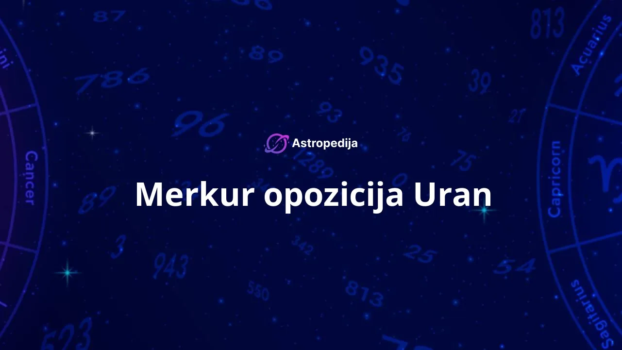 Merkur opozicija Uran