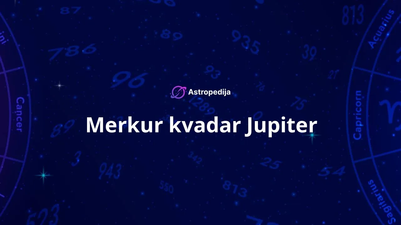 Merkur kvadar Jupiter