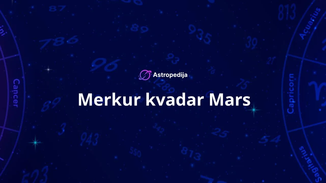 Merkur kvadar Mars