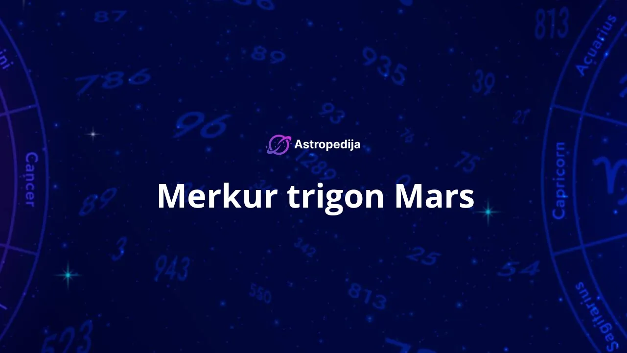 Merkur trigon Mars