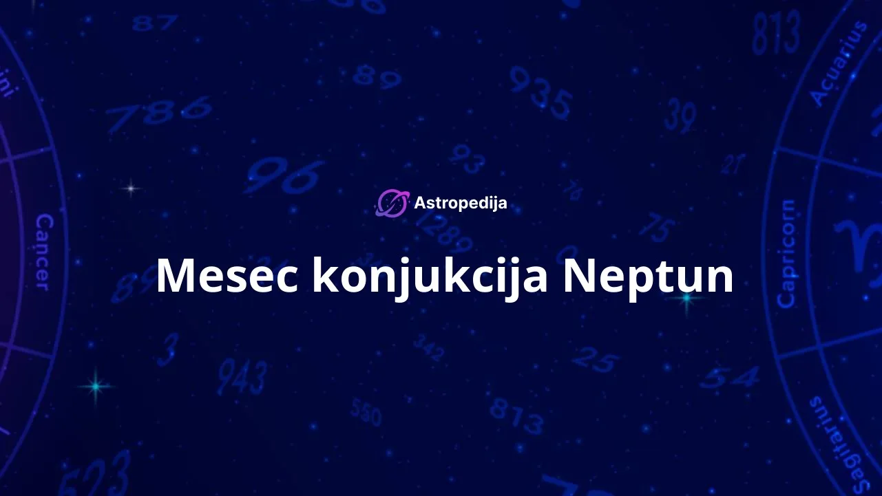 Mesec konjukcija Neptun