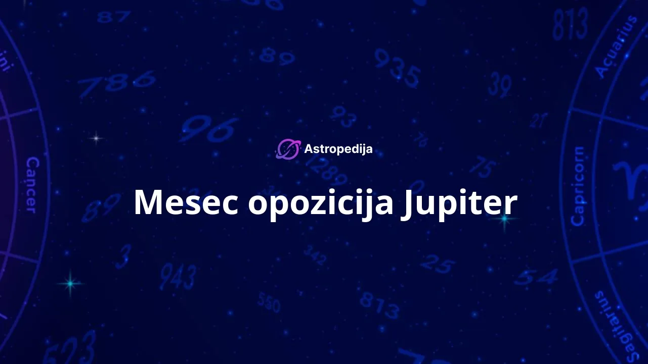 Mesec opozicija Jupiter