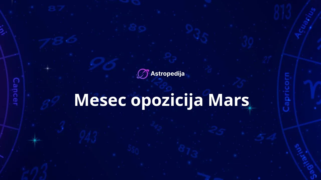 Mesec opozicija Mars