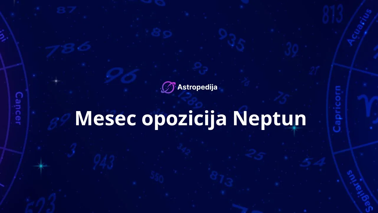 Mesec opozicija Neptun