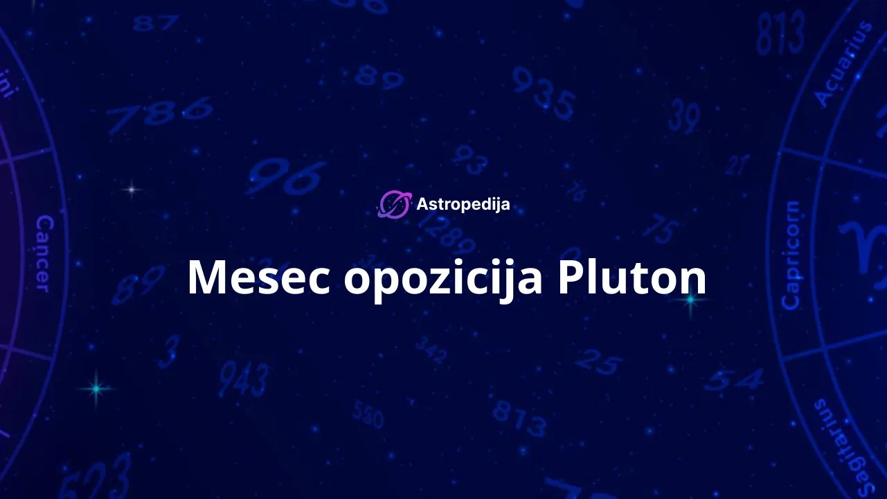 Mesec opozicija Pluton