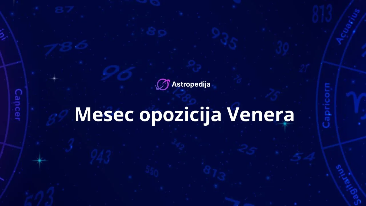 Mesec opozicija Venera