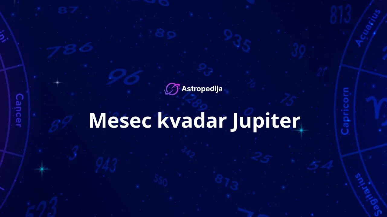 Mesec kvadar Jupiter