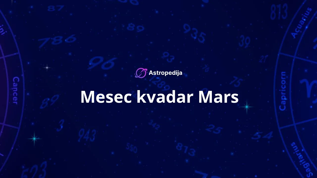 Mesec kvadar Mars