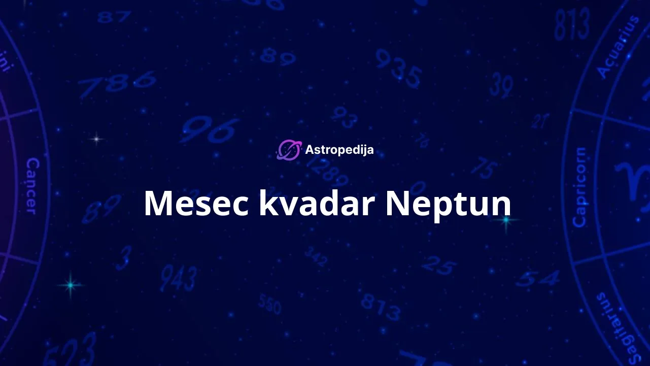 Mesec kvadar Neptun