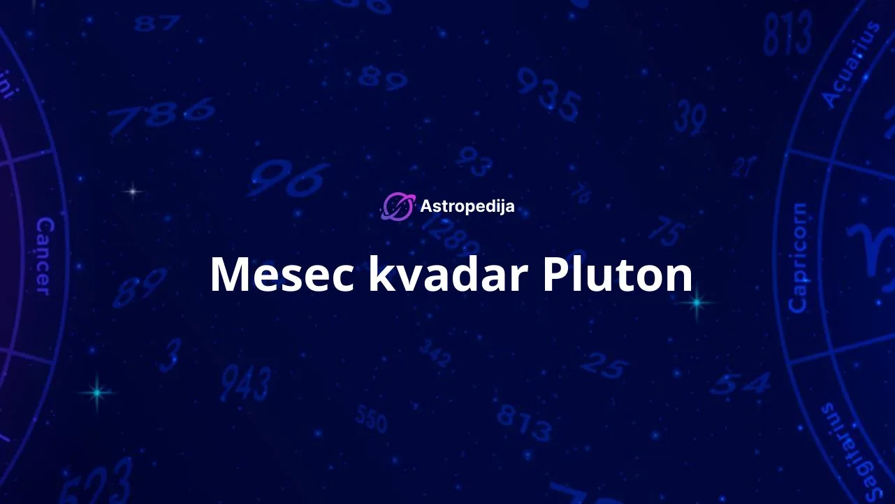 Mesec kvadar Pluton