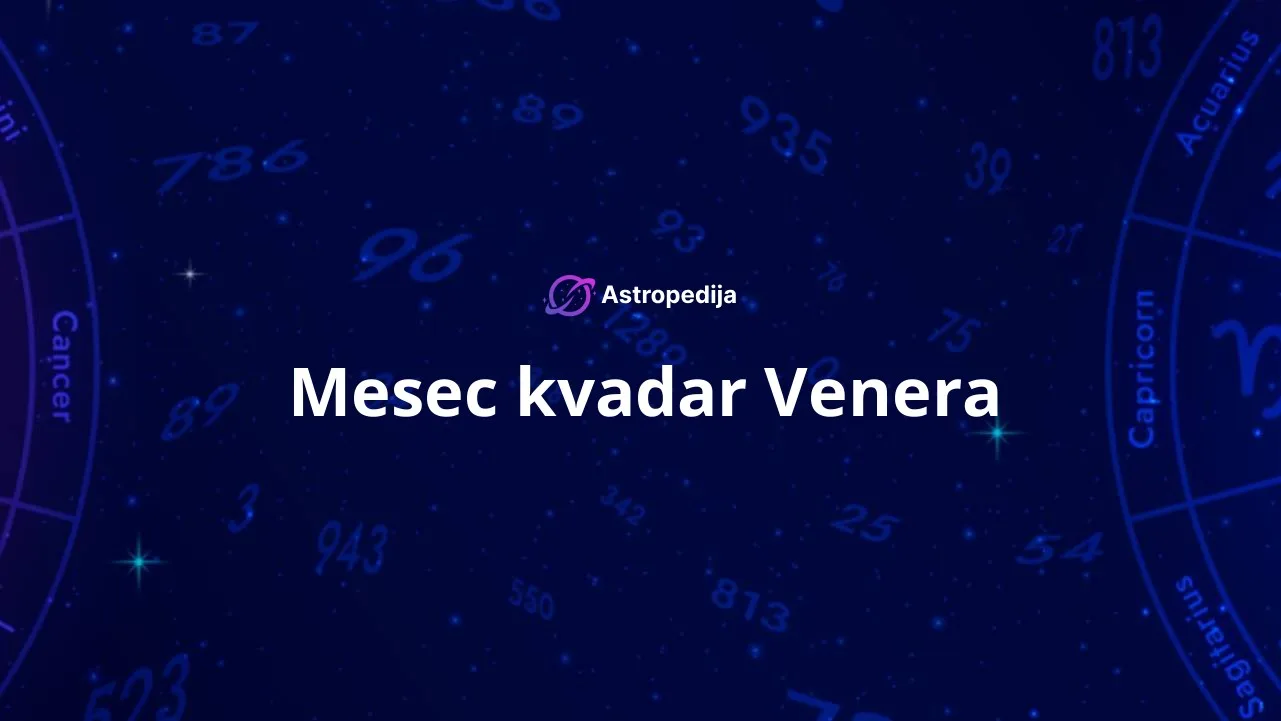 Mesec kvadar Venera