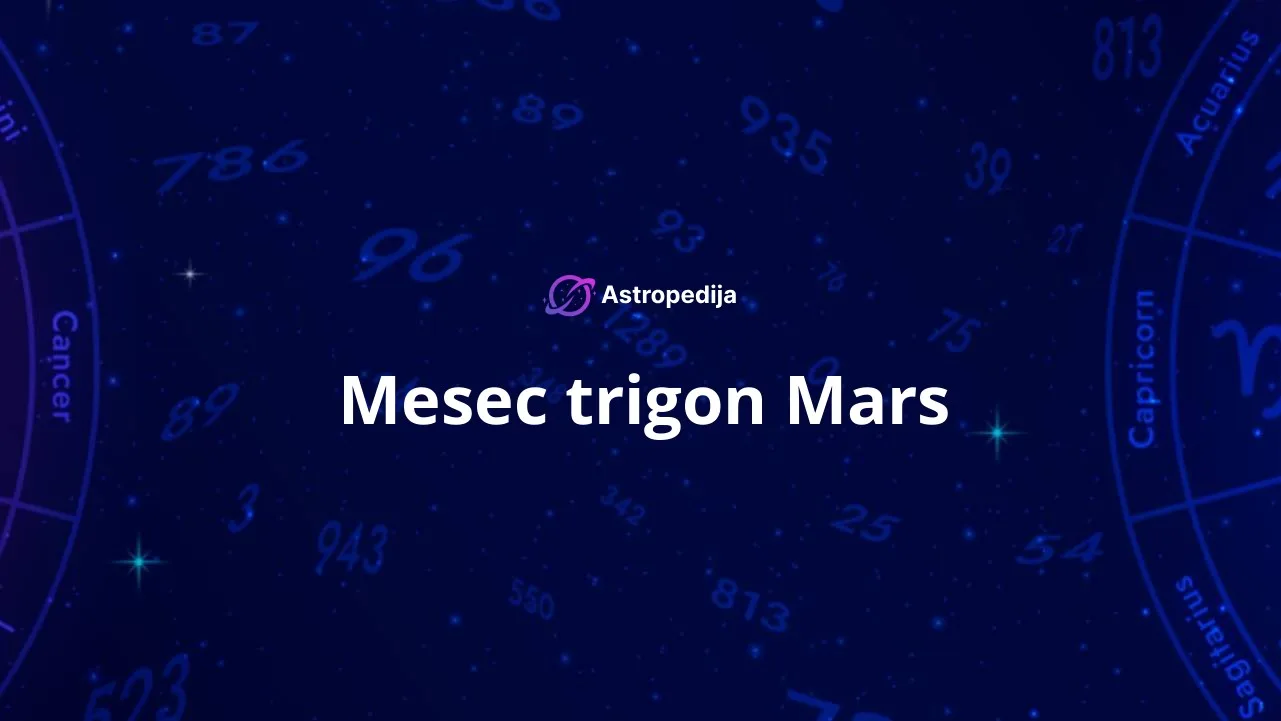 Mesec trigon Mars